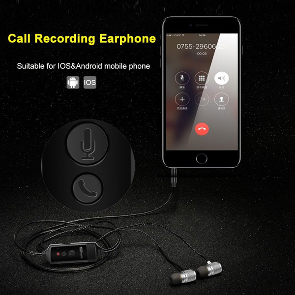 Waytronic Call Recording Earphone