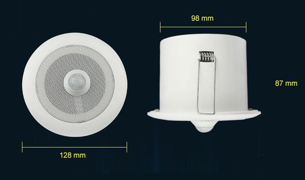 PowerSound V9 Infrared Sensor Ceiling Speaker